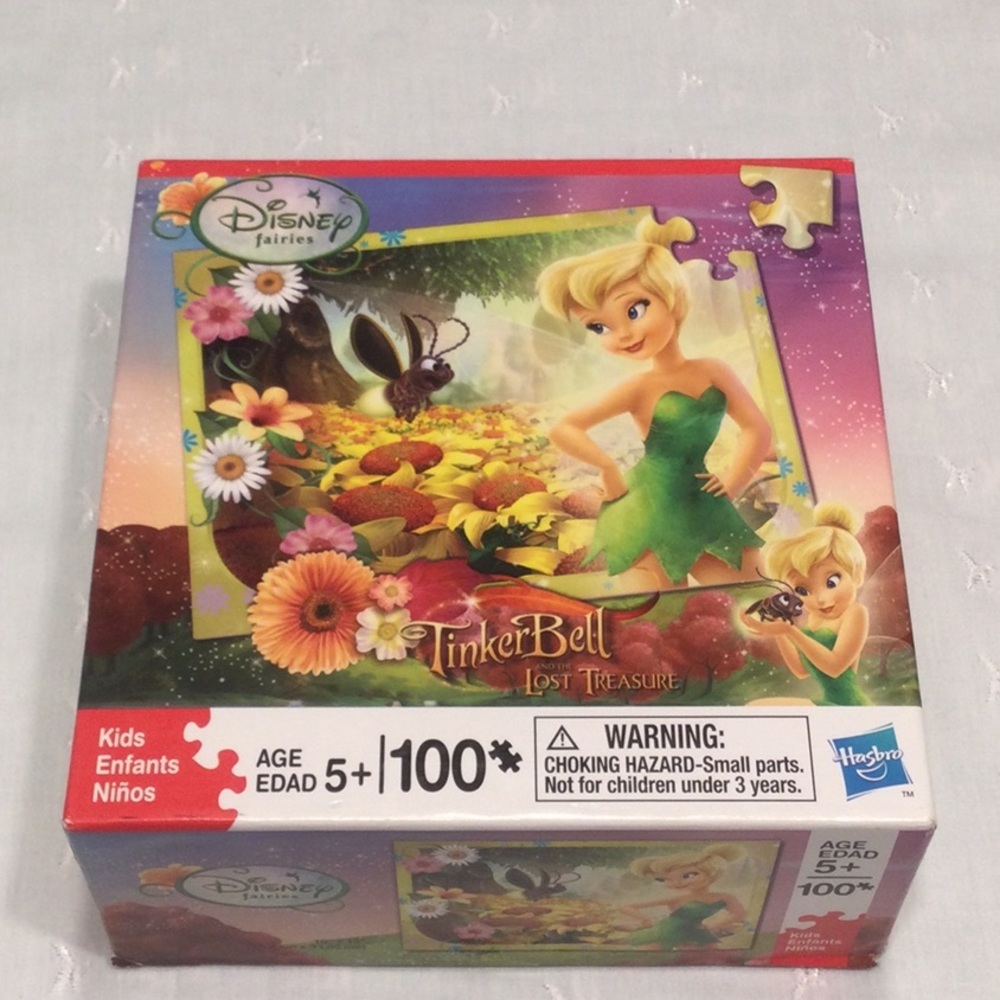 Disney Tinker Bell and The Lost Treasure 100 Piece Puzzle​